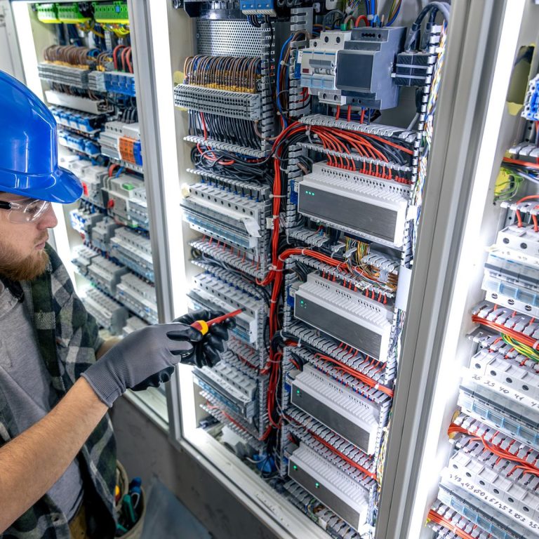 Câblage d&rsquo;armoires électriques