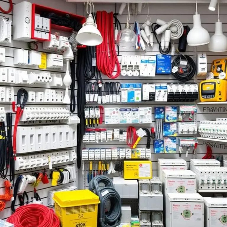 Vente de produits électriques